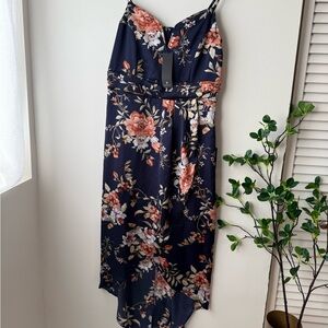 Lulu's Navy Blue Dress